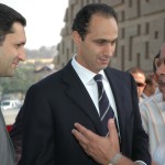 Gamal and Alaa Mubarak, Photo by Amr Abdallah, 6 October 2006