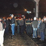 Photo I received of ​r​ailway ​w​ orkers on strike, 20 January 2007
