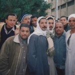 Kafr el-Dawwar textile workers on strike, Feb 2007. Photo courtesy of the Workers Coordination Committee