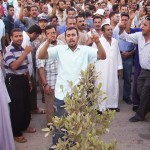 Mahalla textile workers protest, Photo by Muhammad Abul Dahab, July 2007