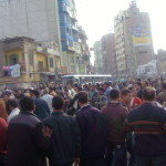 Police break up Mahalla Pro-Gaza Protest, March 2008, Photo by Kareem el-Beheiri