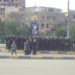 Police break up Mahalla Pro-Gaza Protest, March 2008, Photo by Kareem el-Beheiri