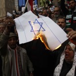 Demonstration in solidarity with Gaza, Photo by Nasser Nouri, 27 December 2008