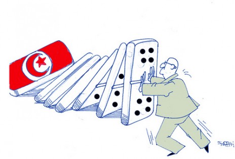 Tunisia's domino effect