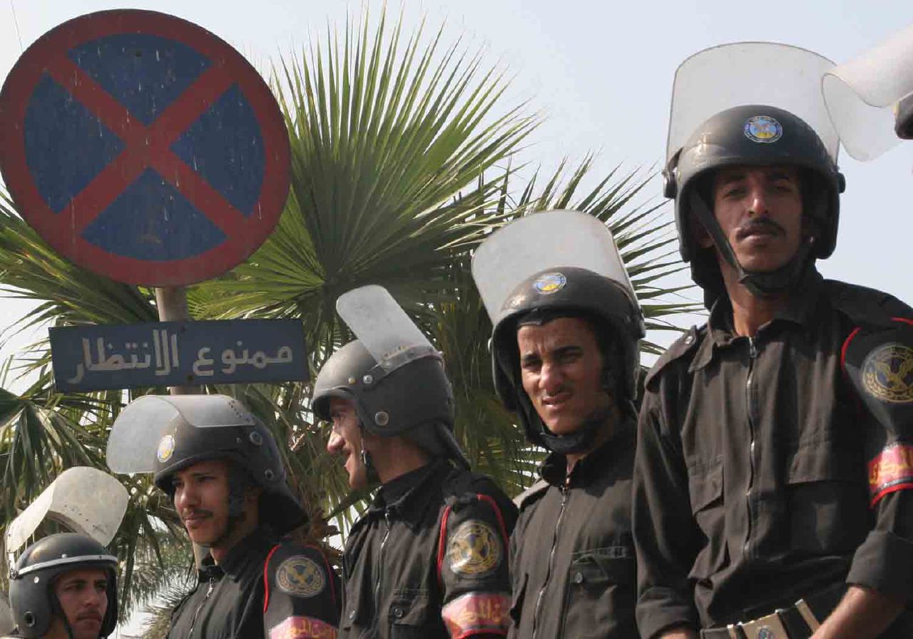 CSF troops. Photo by Nasser Nouri, Feb 2006