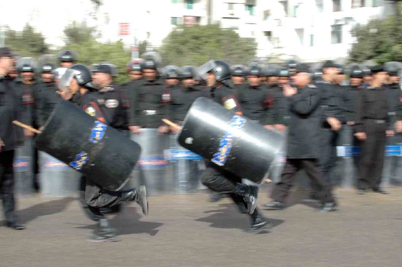 CSF troops. Photo by Nasser Nouri, December 2005