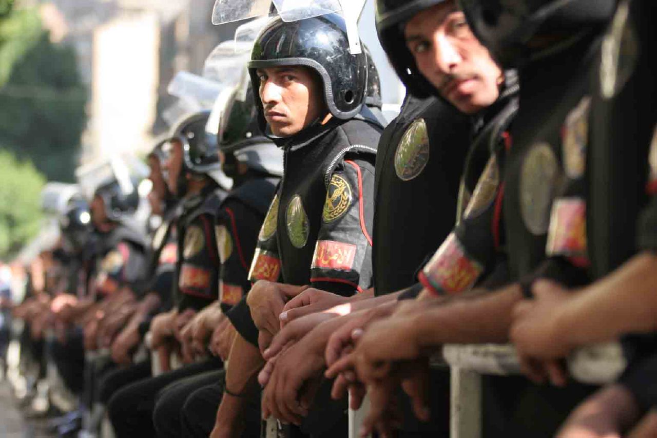 CSF troops. Photo by Nasser Nouri, taken on May 3, 2006.