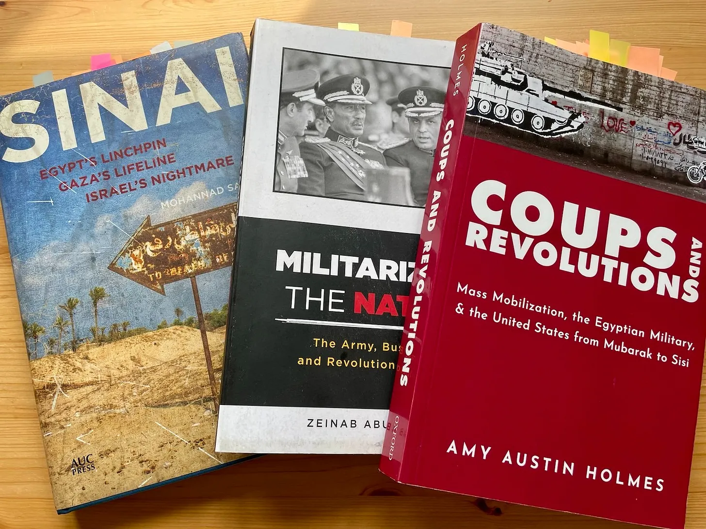 Books on Egyptian military